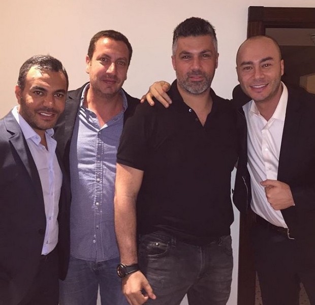 Wael Kfoury & Fares Karam at Phoenicia